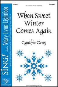 When Sweet Winter Comes Again Two-Part choral sheet music cover Thumbnail